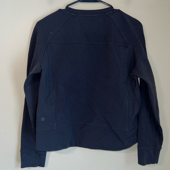 Lululemon On-Track Crew Womens size 6 Black - Picture 5 of 6